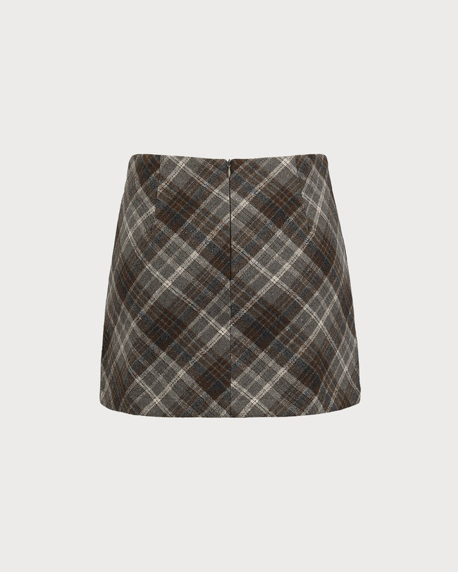 Women's Woven Polyester Skirt Bottoms - RIHOAS