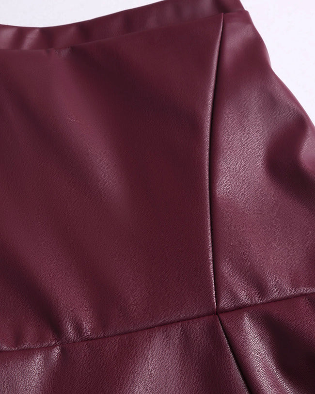 Women's Woven Polyester Skirt Bottoms - RIHOAS