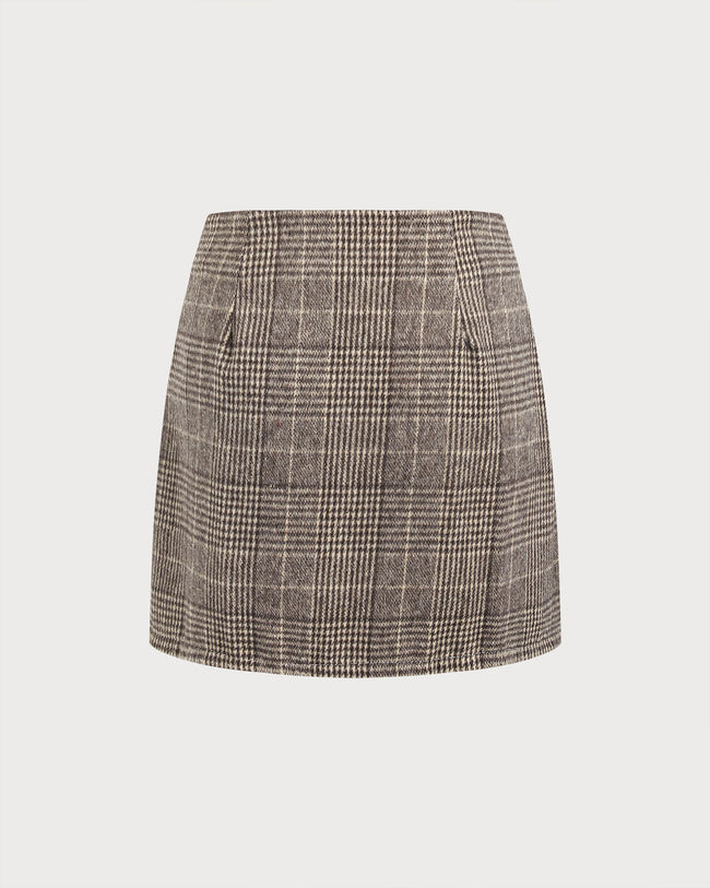 Women's Woven Polyester Skirt Bottoms - RIHOAS