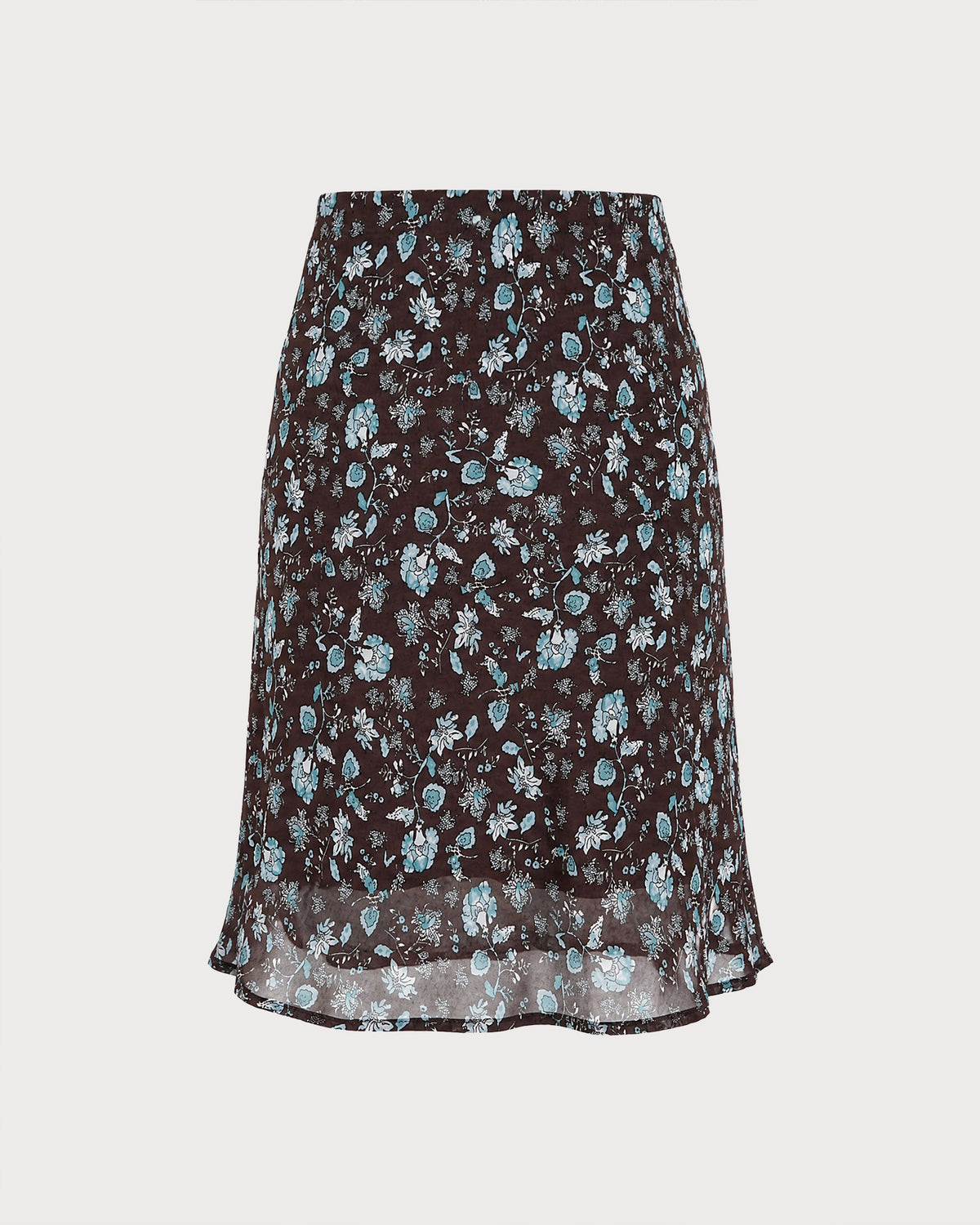 Women's Woven Polyester Skirt - RIHOAS - 02