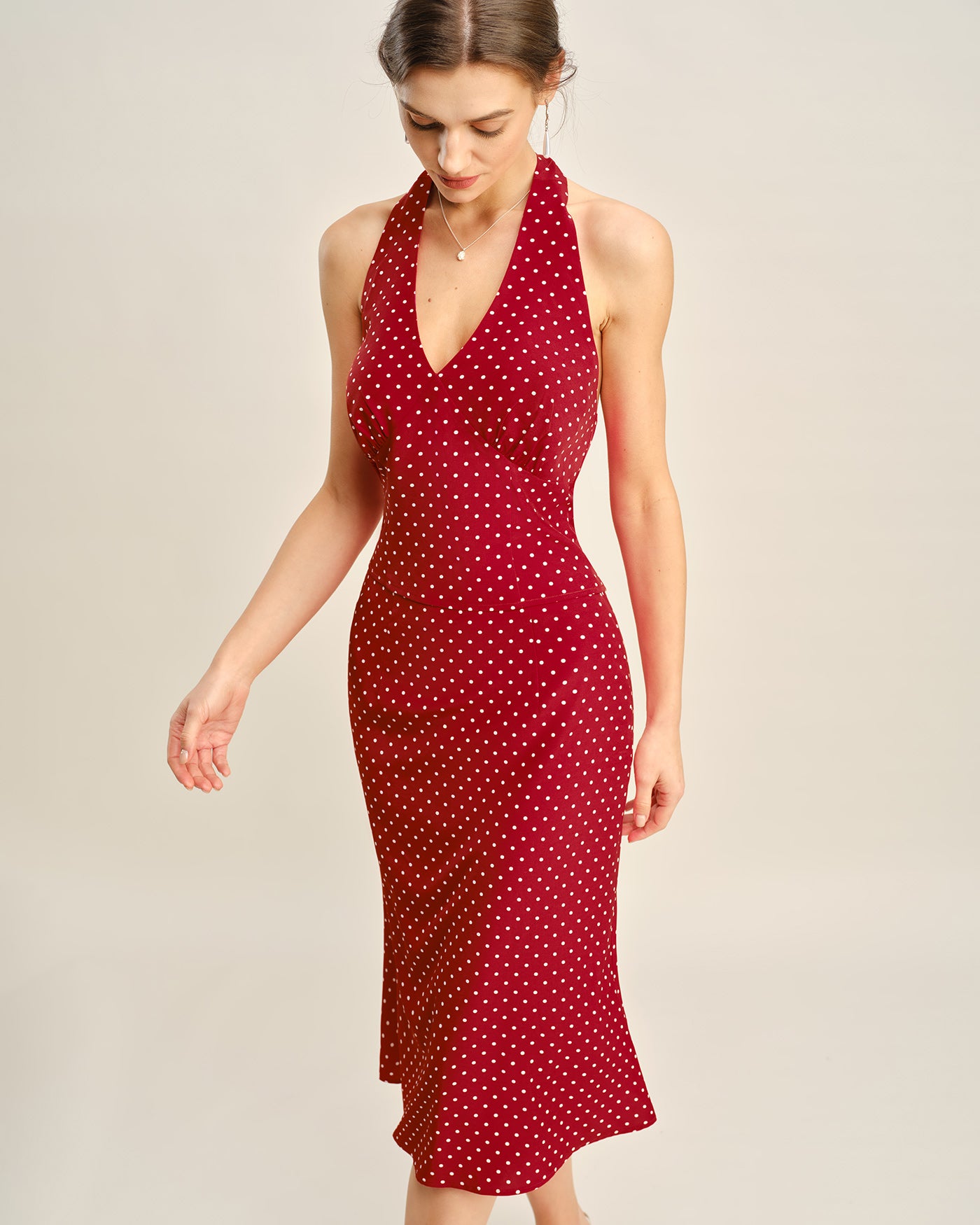 Women's Woven Polyester Skirt Bottoms - RIHOAS