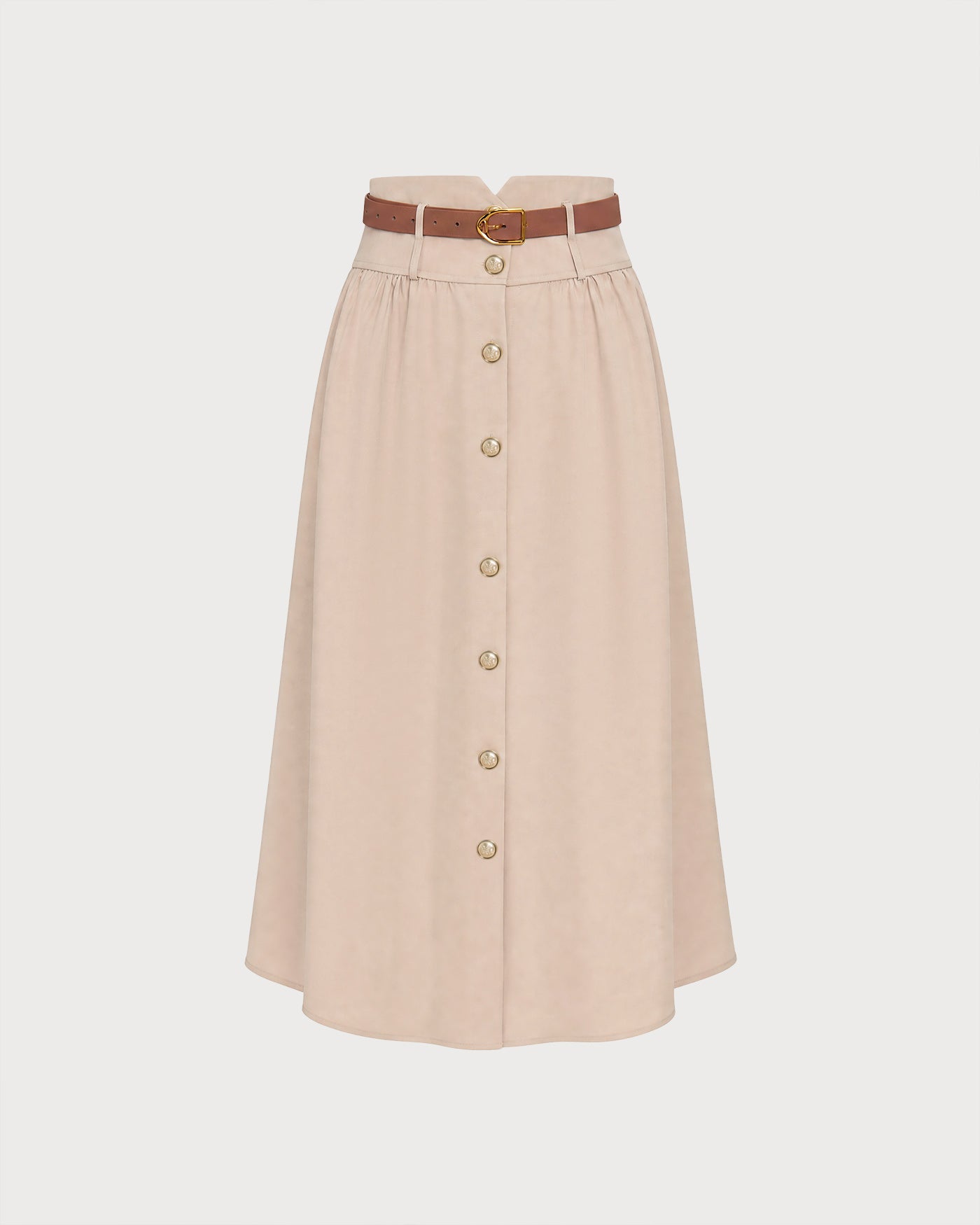 Women's Woven Polyester Skirt Bottoms - RIHOAS