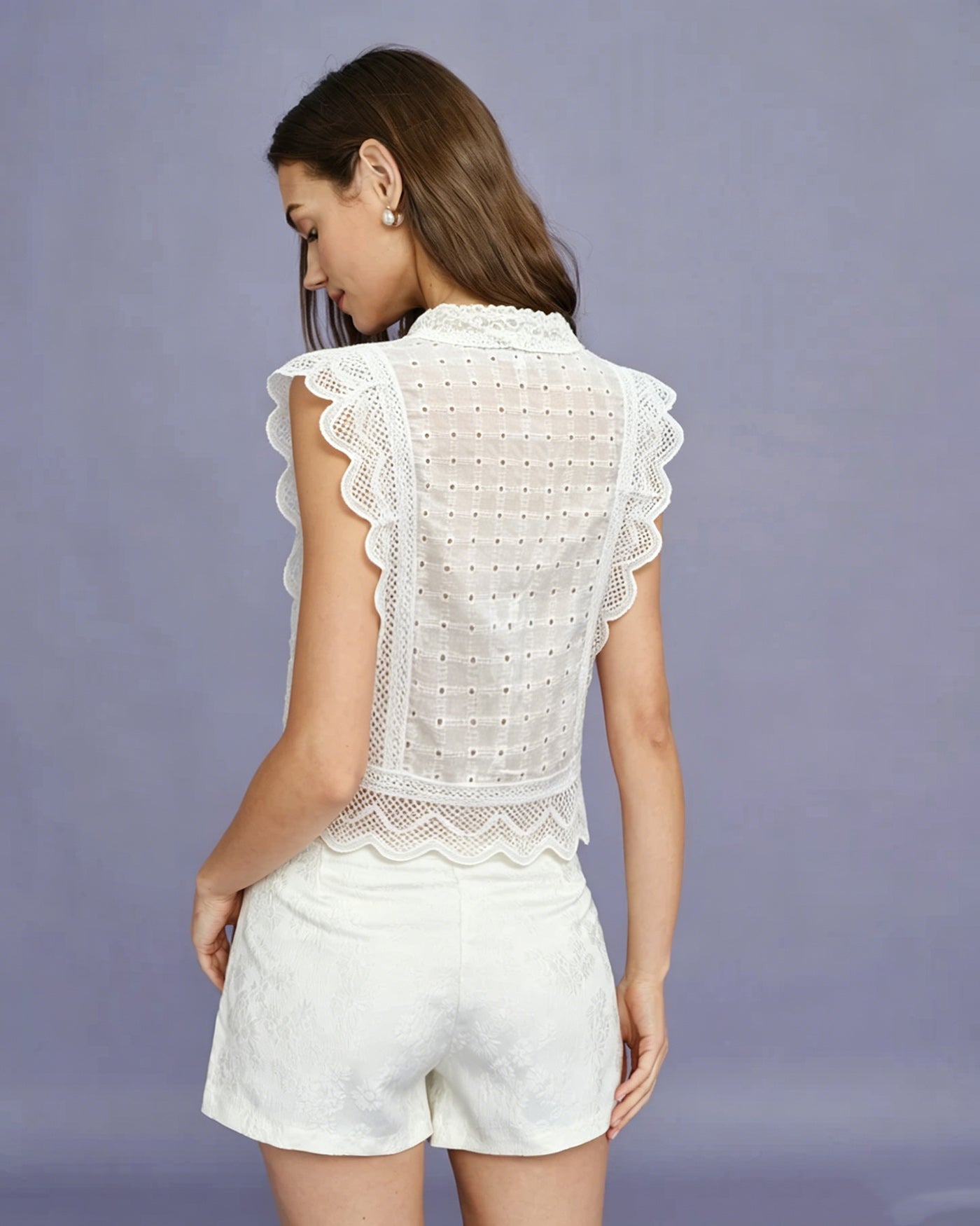 Women's Woven Polyester Top Tops - RIHOAS