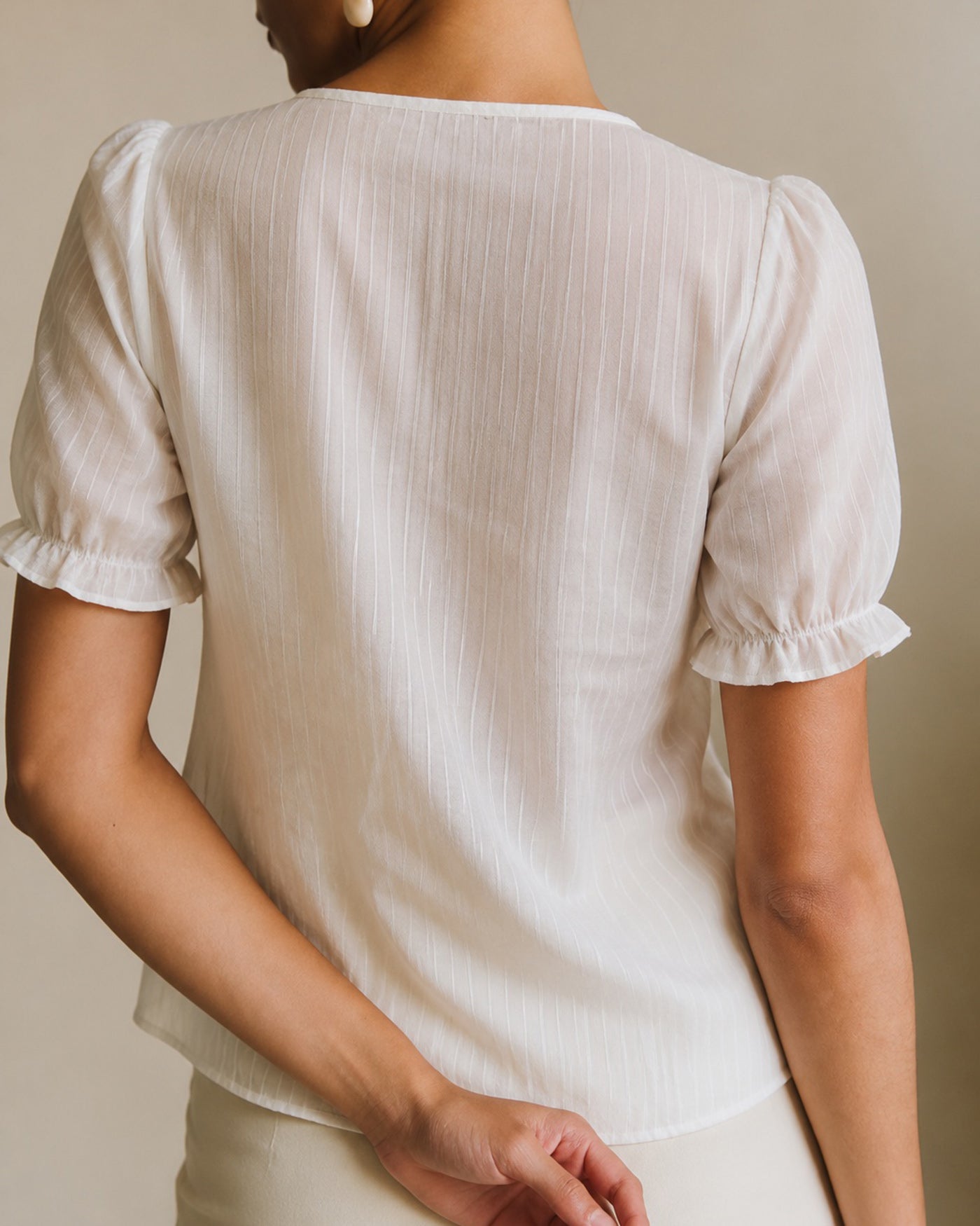 Women's Woven Polyester Top Tops - RIHOAS
