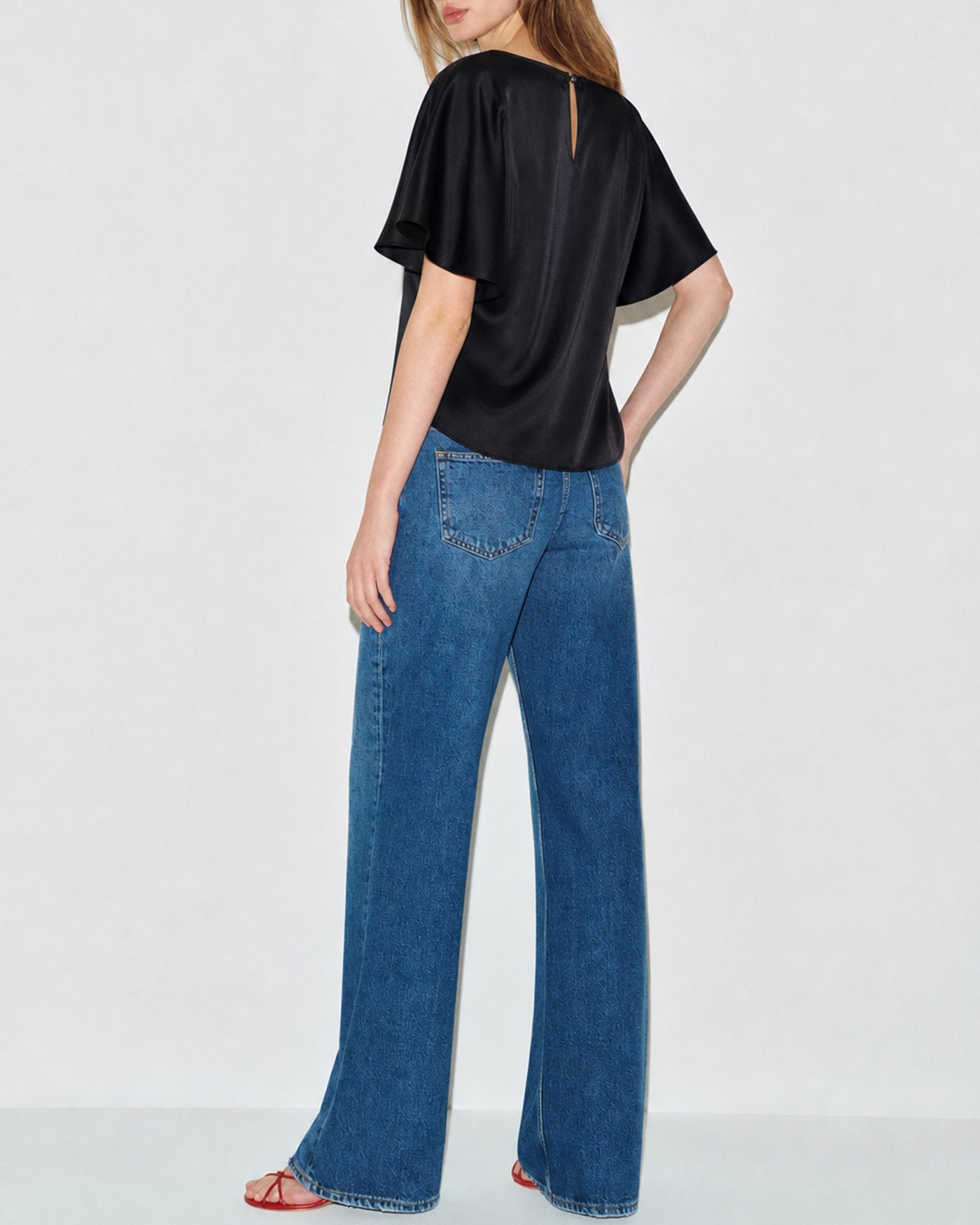 Women's Woven Polyester Top Tops - RIHOAS