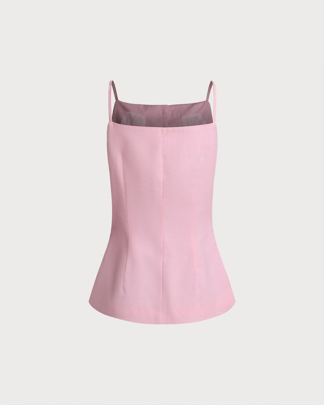 Women's Woven Polyester Vest Tops - RIHOAS