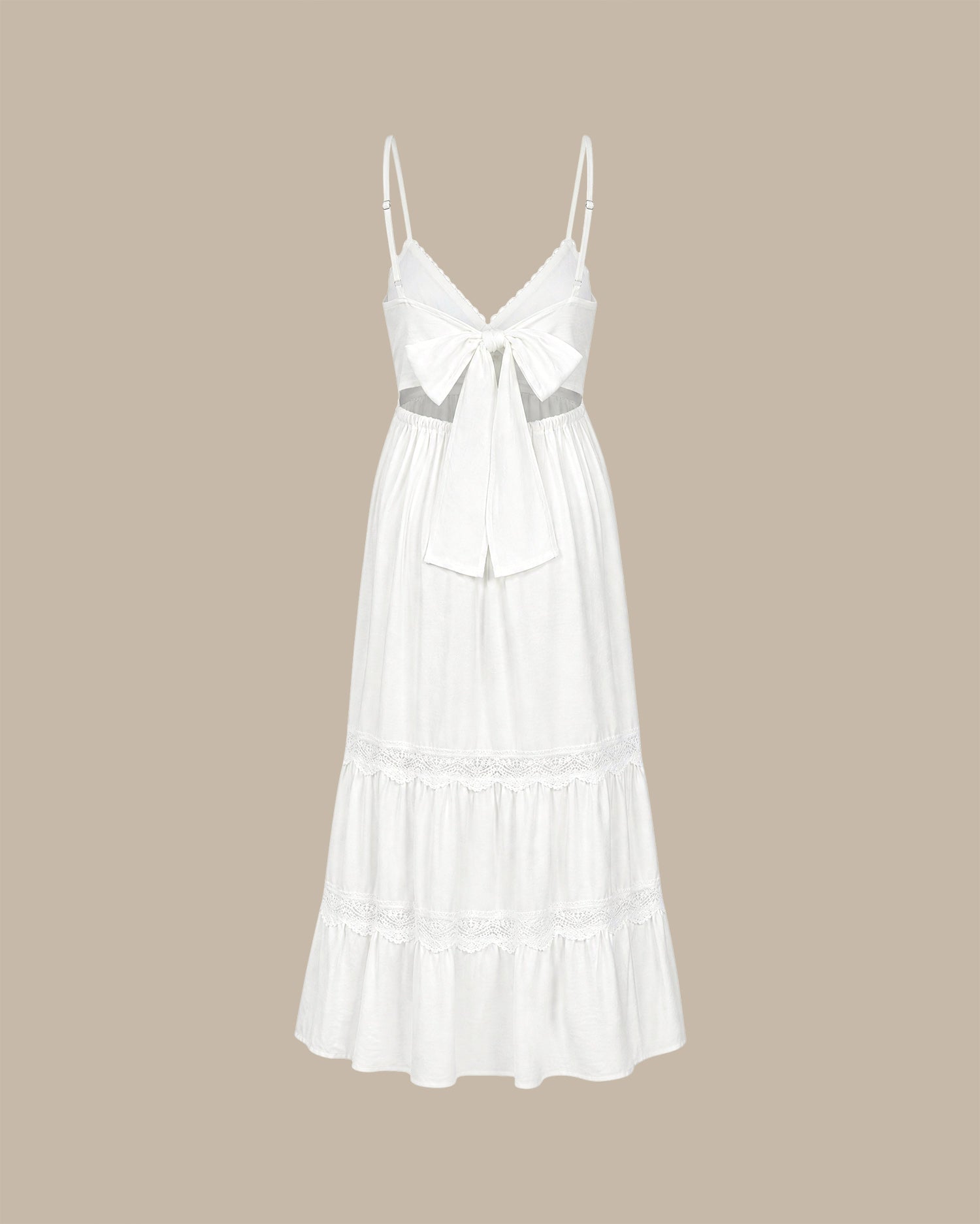 Women's Woven Viscose Beach Dress - RIHOAS - 03