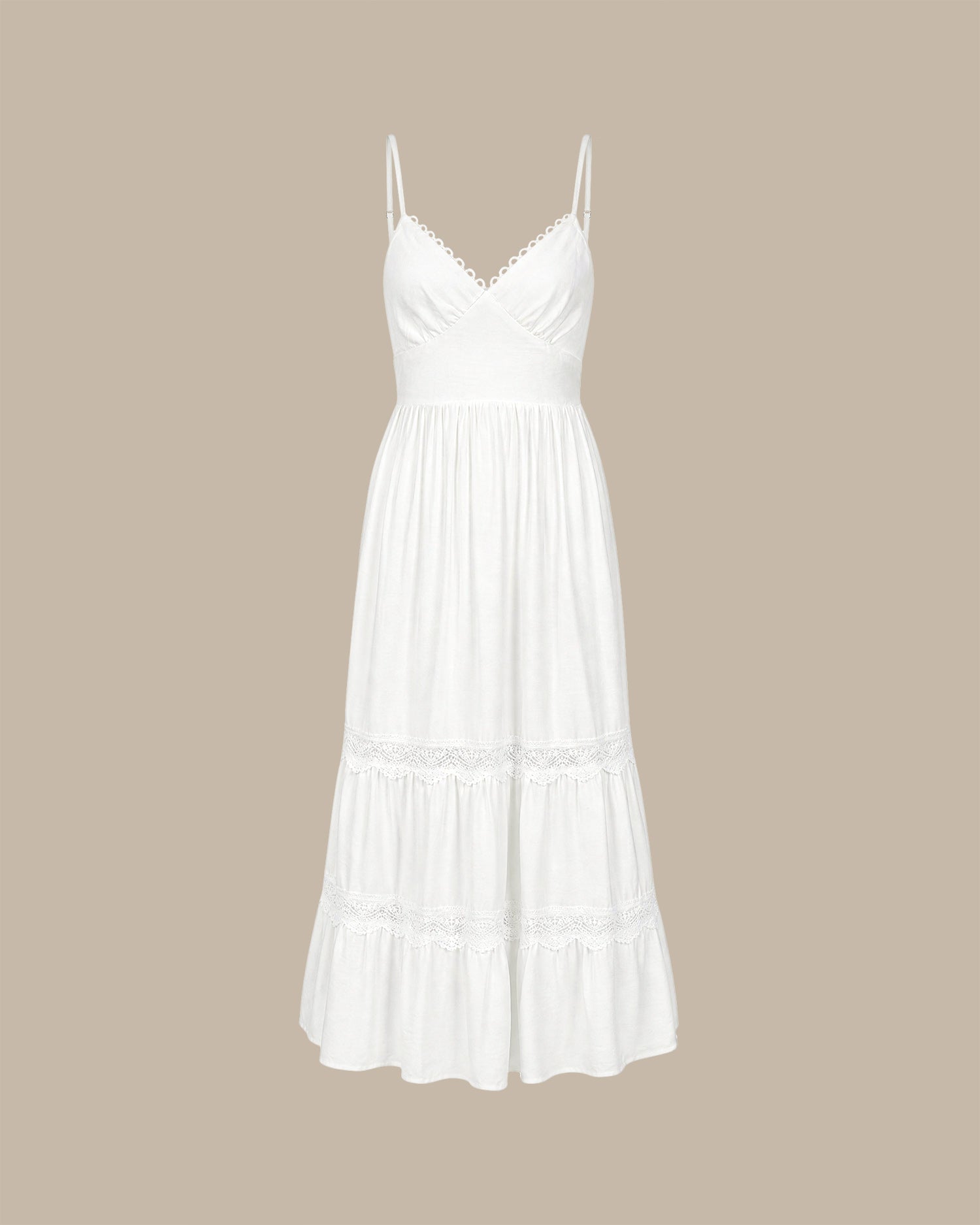 Women's Woven Viscose Beach Dress - RIHOAS - 02