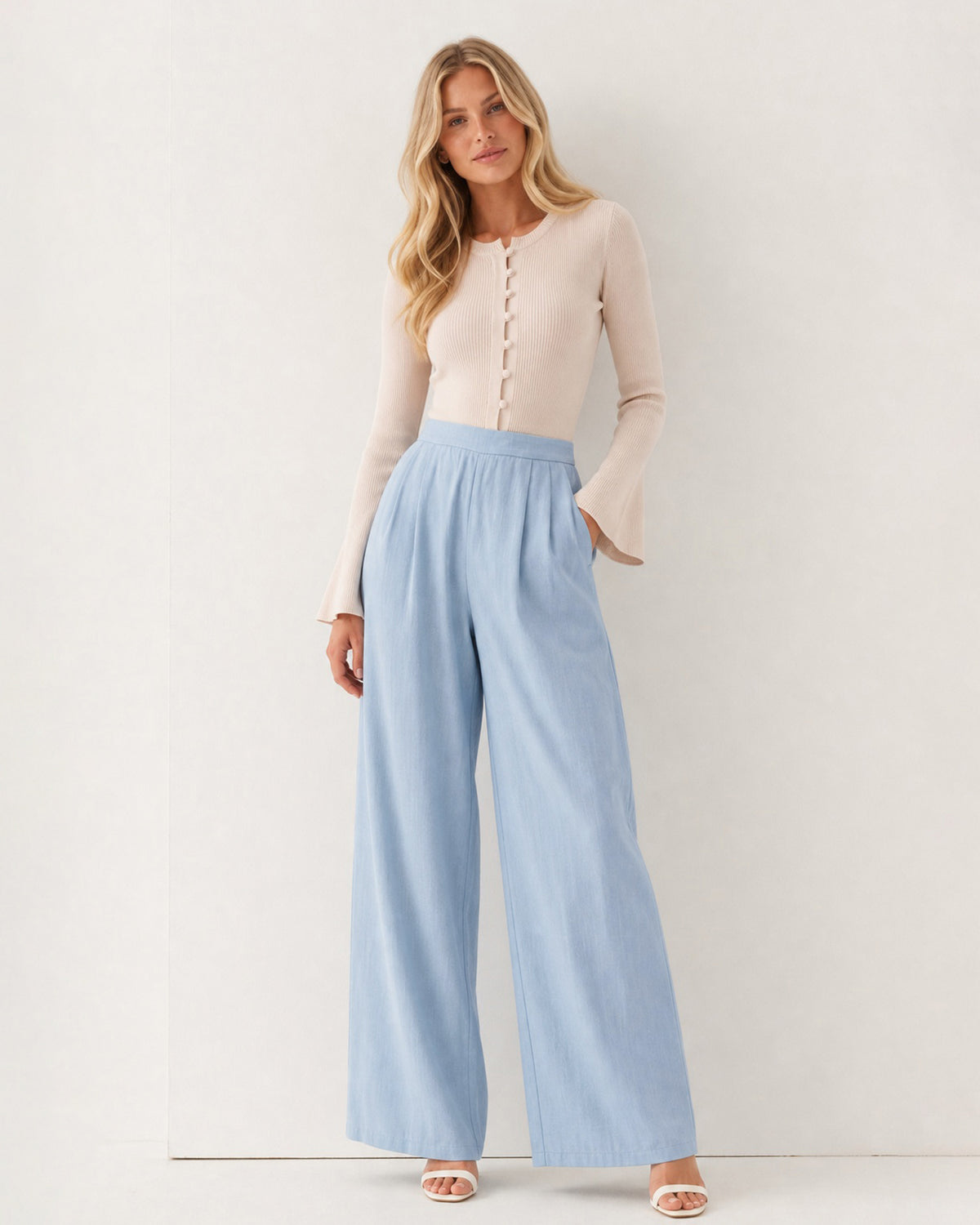 Women's Woven Viscose Pants - RIHOAS