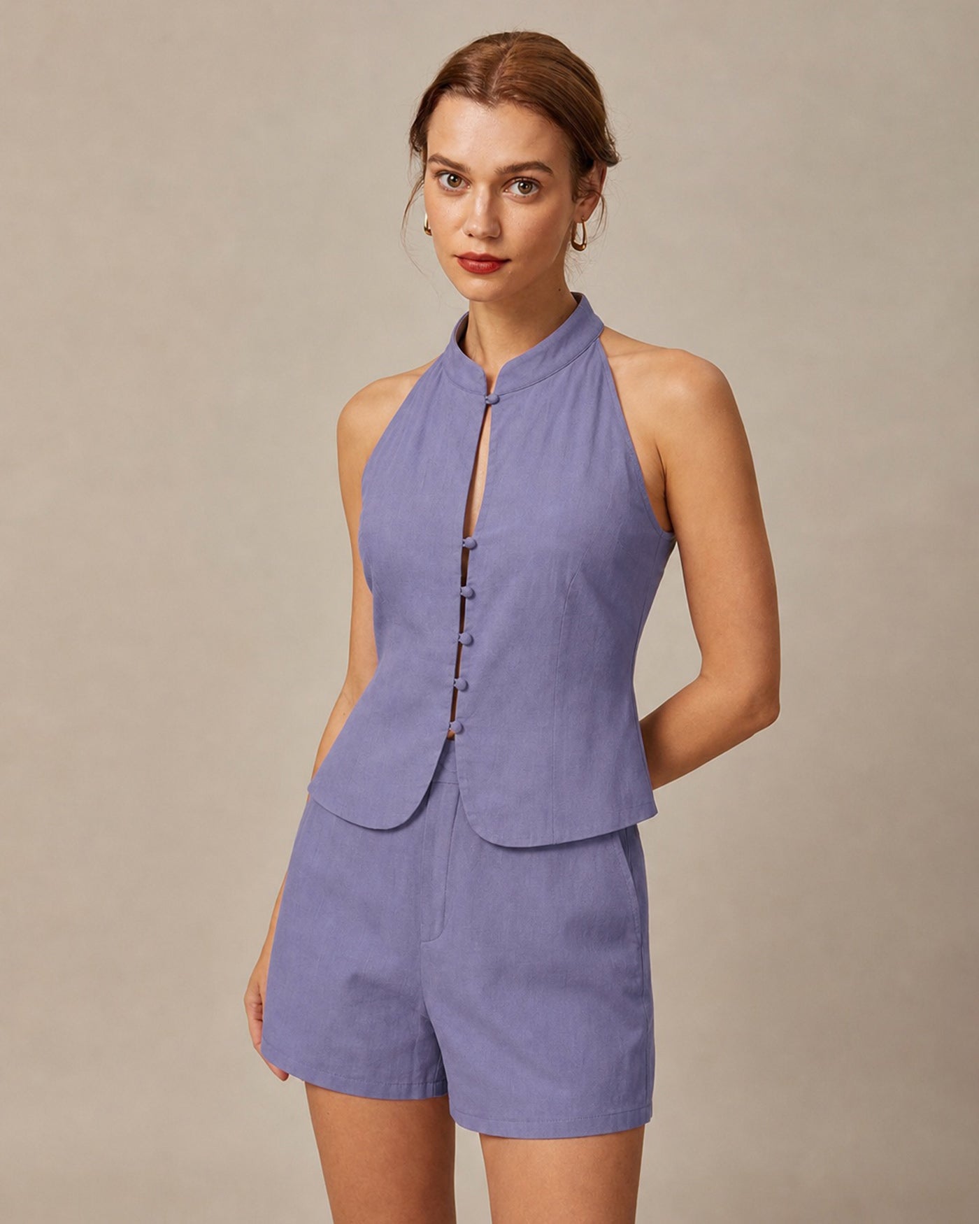 Women's Woven Viscose Vest Tops - RIHOAS