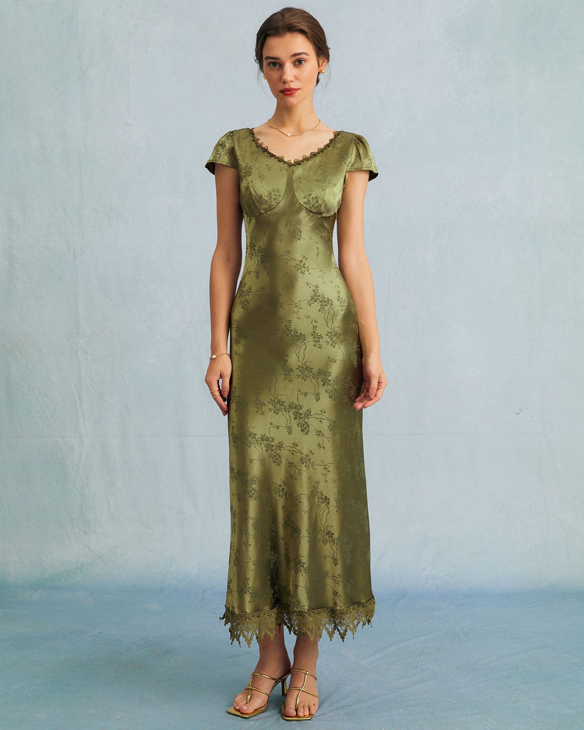 Green Midi Dresses | Emerald, Dark, & Sage Styles for Women RIHOAS Green Midi Dresses | Emerald, Dark, & Sage Styles for Women RIHOAS