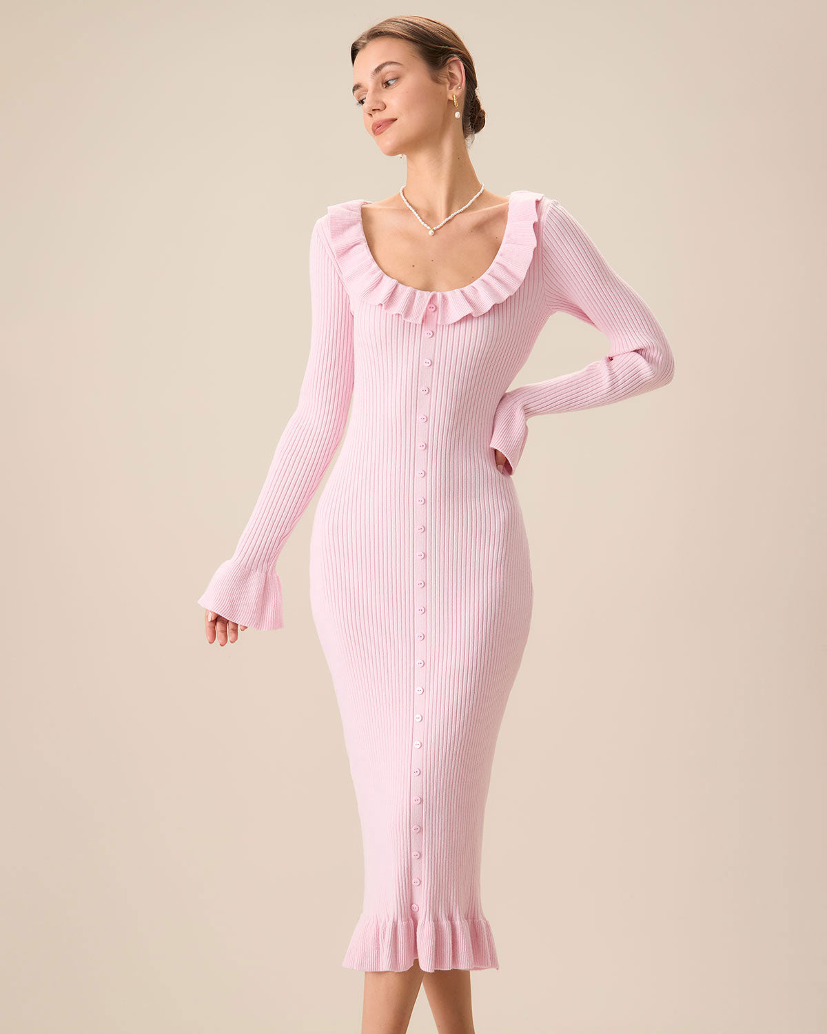 Women's Pink & Light Pink Dresses - Maxi, Midi, Mini