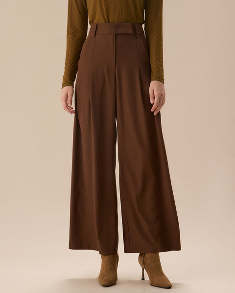 パンツ PINKO Women Straight Pants 103006A1N3 L44 Brown PINKO: Pants woman - Brown | Pinko pants 103006A1N3 online
