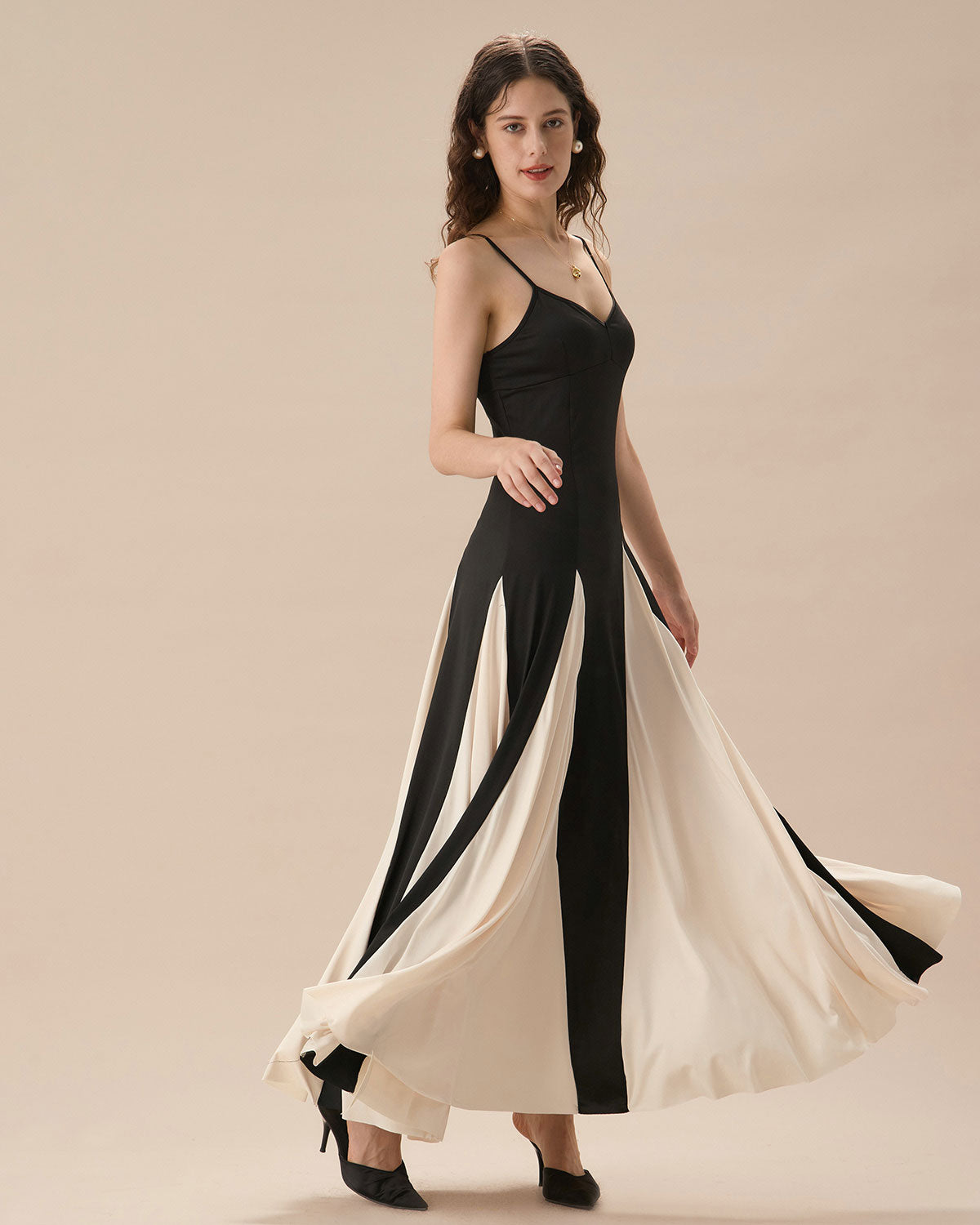 black and white pleated dress KARL LAGERFELD Paris Womens Midi Casual Dress, Black Soft White, X-Small US at Amazon Women's Clothing store The airy chiffon skirt softens the structured mini dress Black White Cocktail Dress