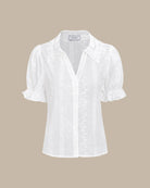 Women Woven Cotton Blouses Tops - RIHOAS