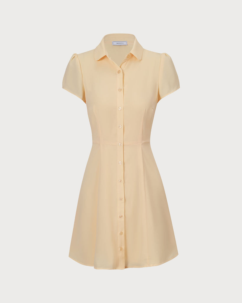 The Button Down Shirt Dress Dresses - RIHOAS