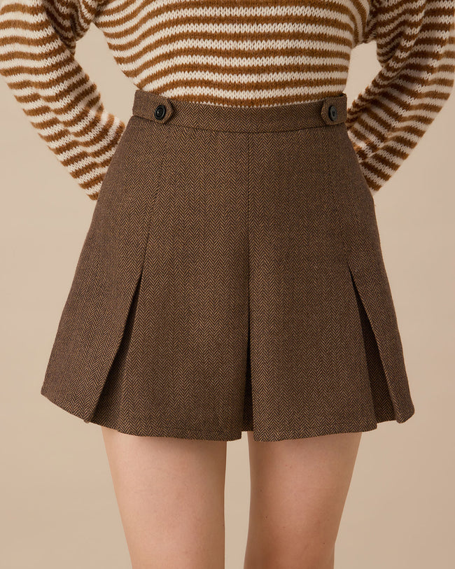 ANDMARY】Miffy boa mini skirt