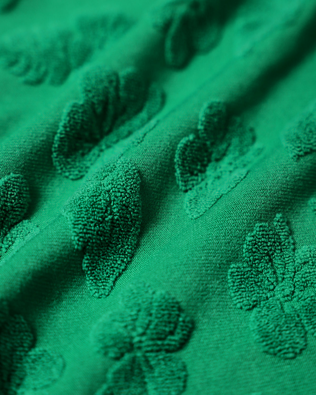 Green Jacquard Tankini Swimsuit