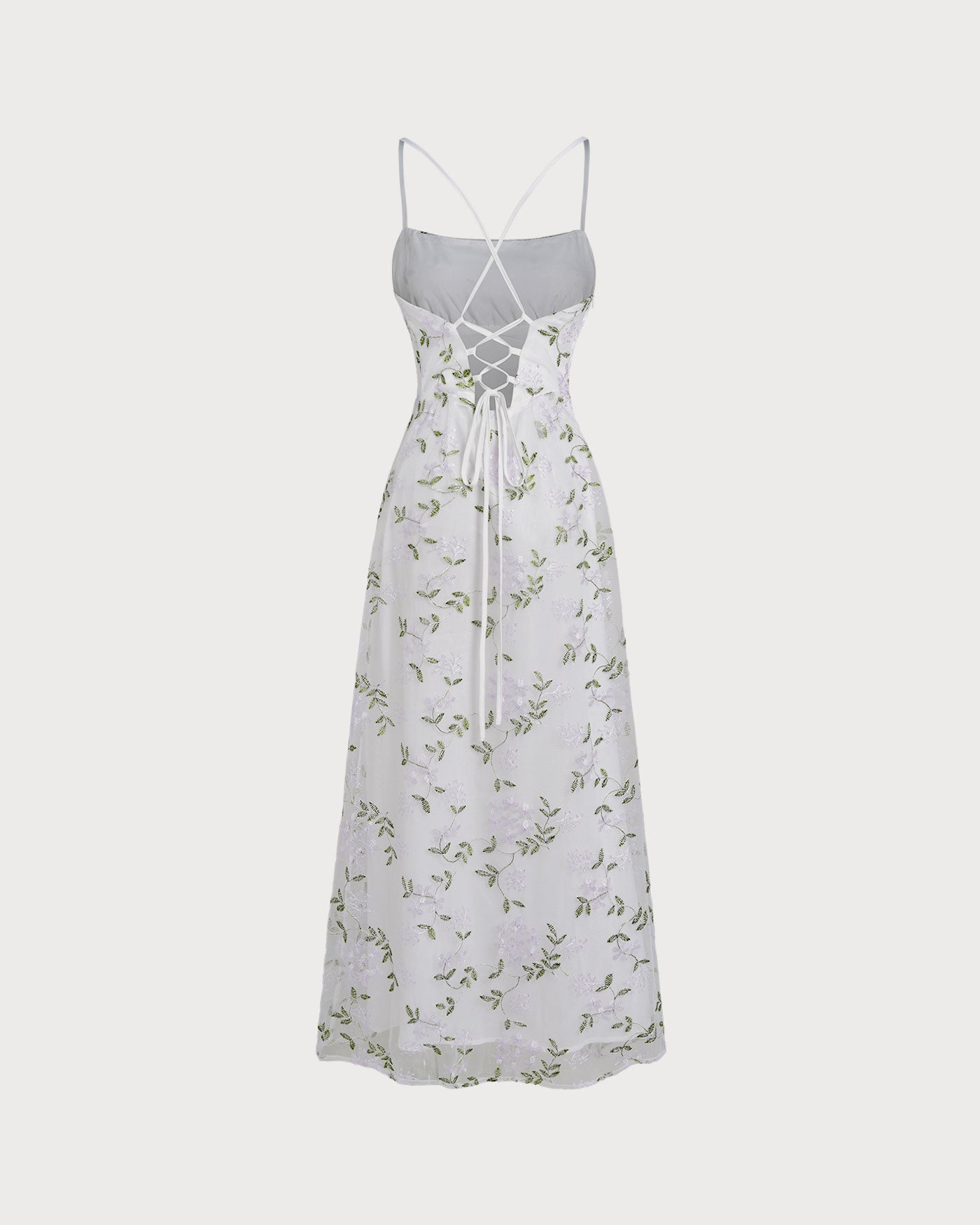 White Floral Slip Maxi Dress & Reviews - White - Dresses | RIHOAS White Floral Slip Maxi Dress & Reviews - White - Dresses | RIHOAS