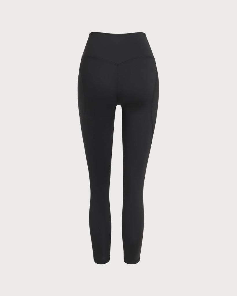 Black High Stretch Yoga Leggings