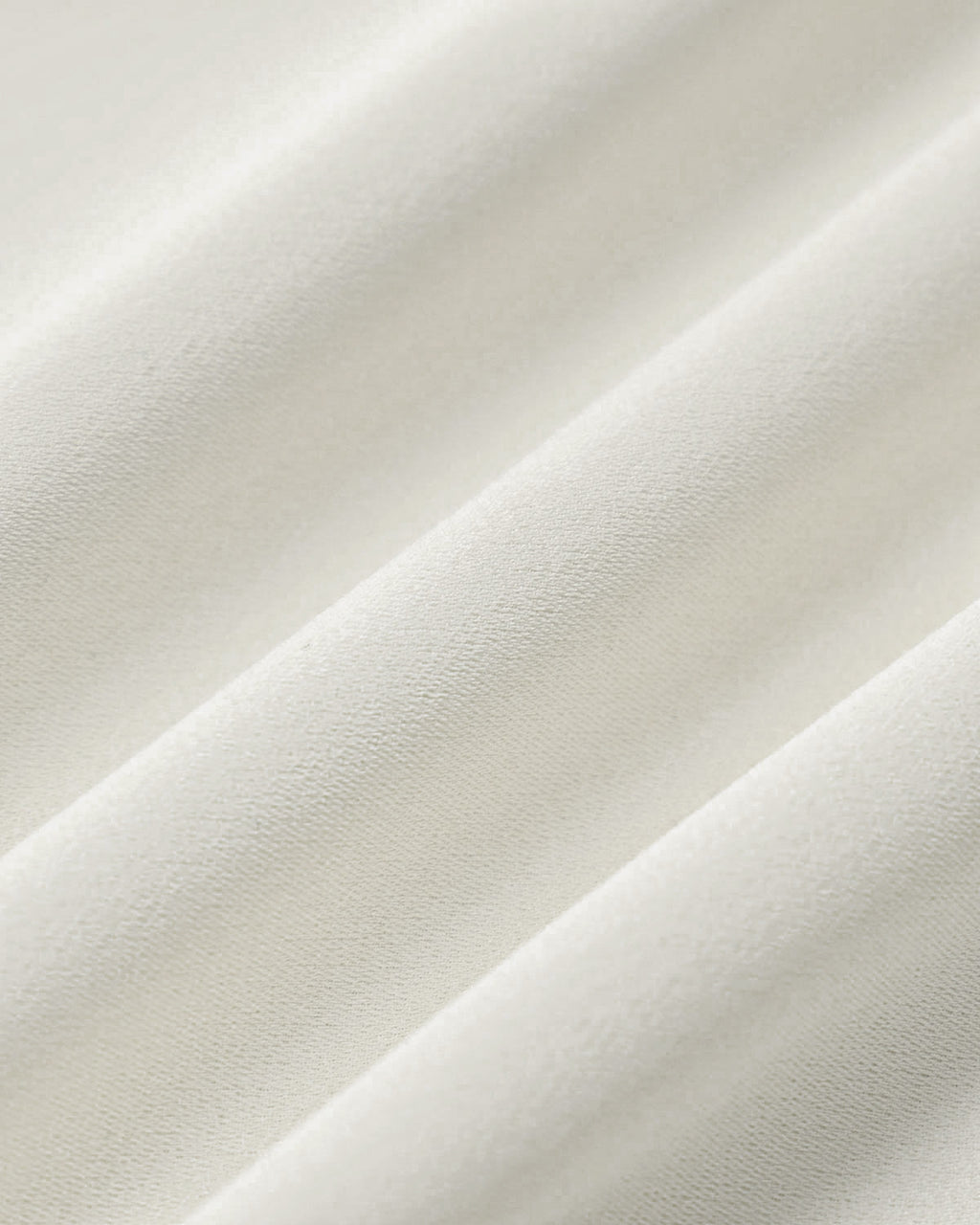 White Textured V-Neck Midi Dress