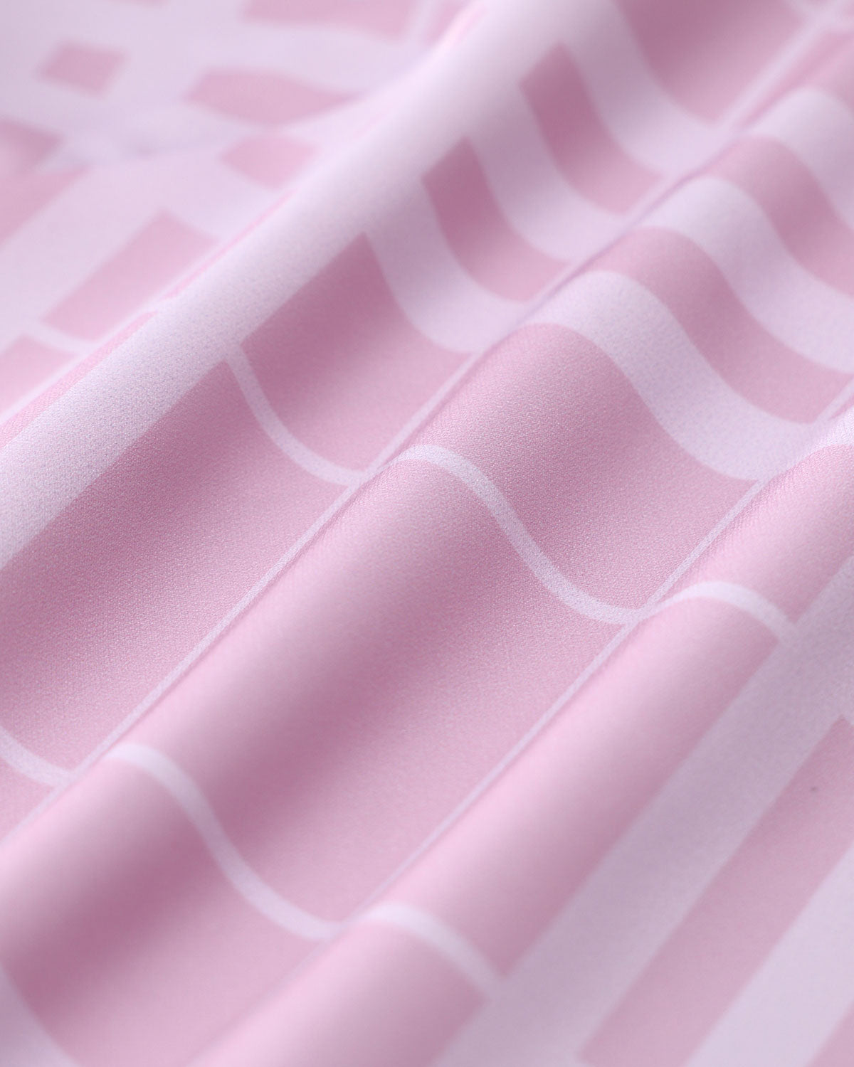 Pink Striped Sleeveless Midi Dress