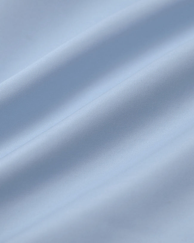 Blue Button Pocket Halter Mini Dress