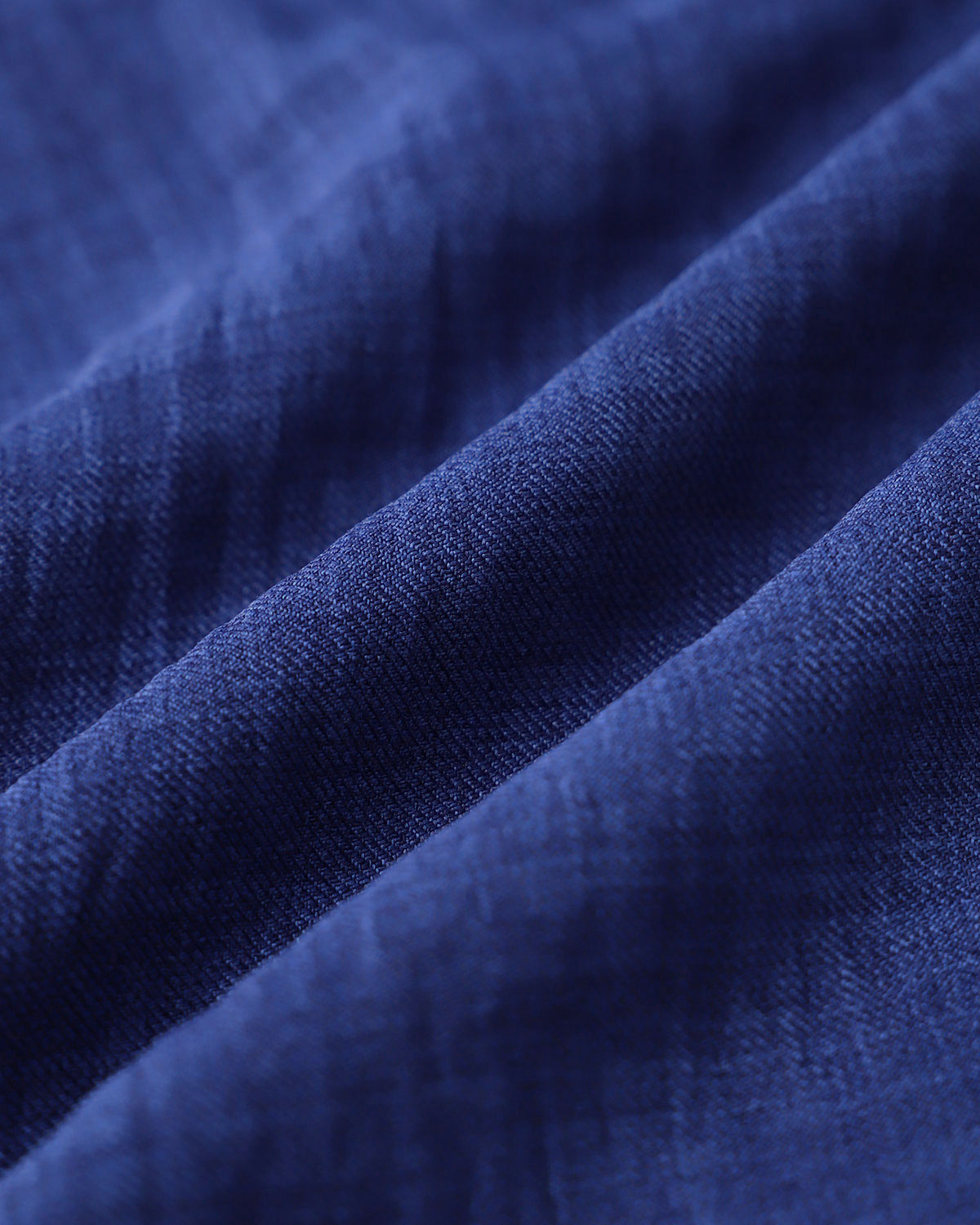 Blue Square Neck Pleated Sleeveless Midi Dress