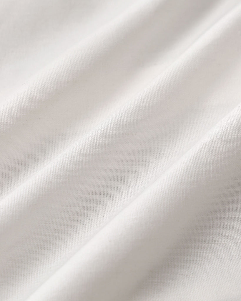 White Crochet Cotton Shorts