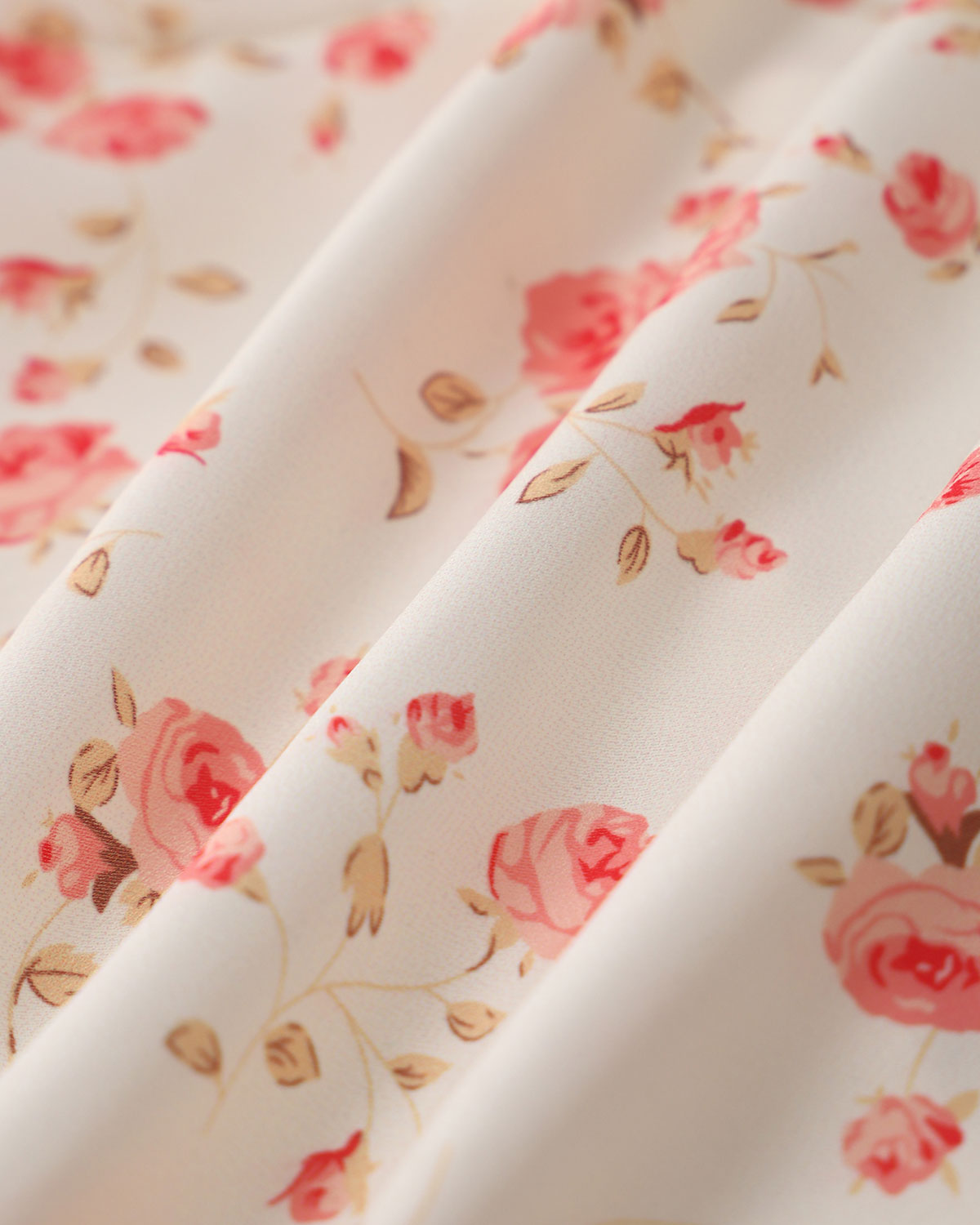 Pink Floral Cropped Cami Top