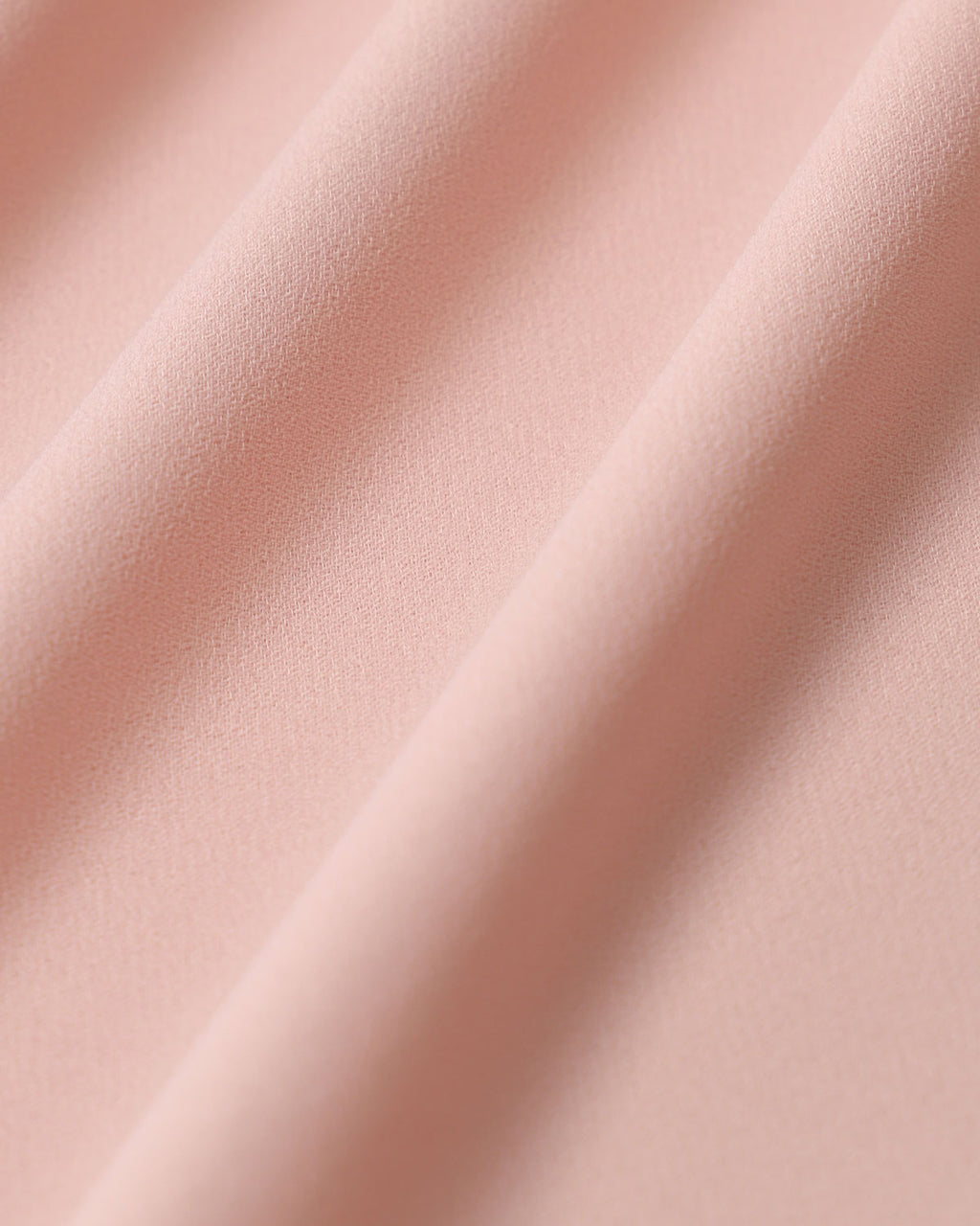 Pink V-Neck Pleated Midi Dress