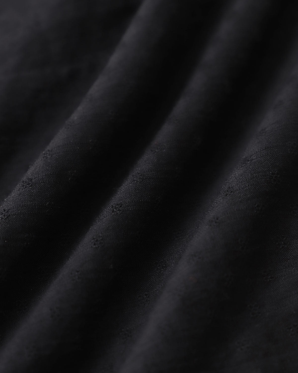 Black Embroidery Puffed Sleeve Maxi Dress