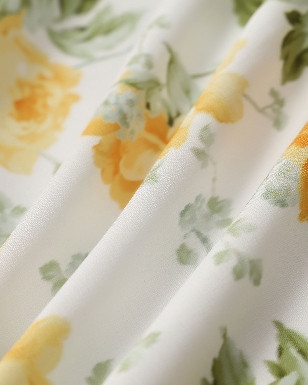 Green Floral Boat Neck Mini Dress