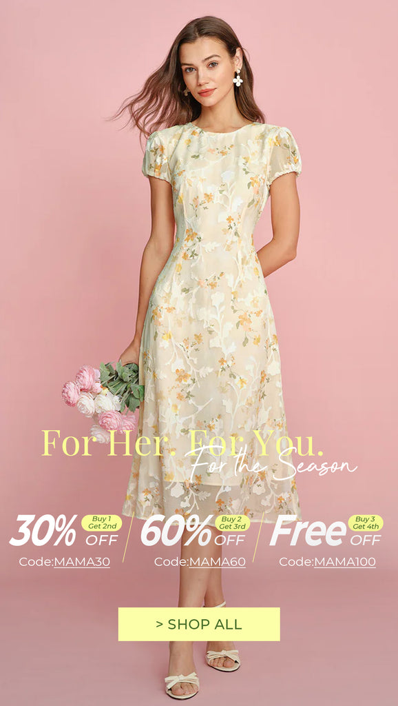 Elegant With Retro Charm - Women's Boutique Dresses Online | RIHOAS Elegant With Retro Charm - Women's Boutique Dresses Online | RIHOAS