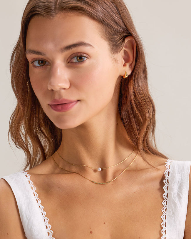 Pearl Double Necklace