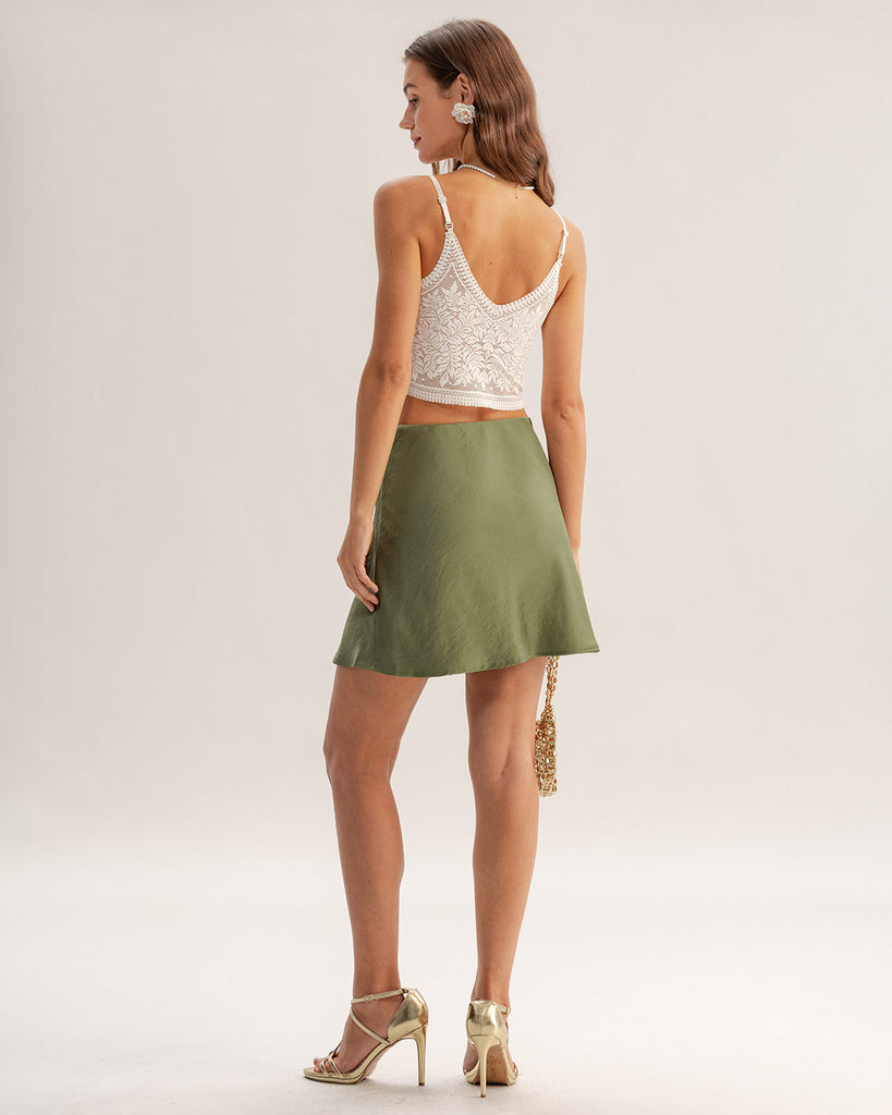 White Mesh Jacquard Bustier