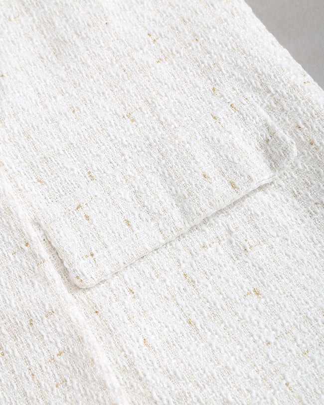 Women's Woven Polyester 3/4 Sleeve Blazers Outerwear - RIHOAS