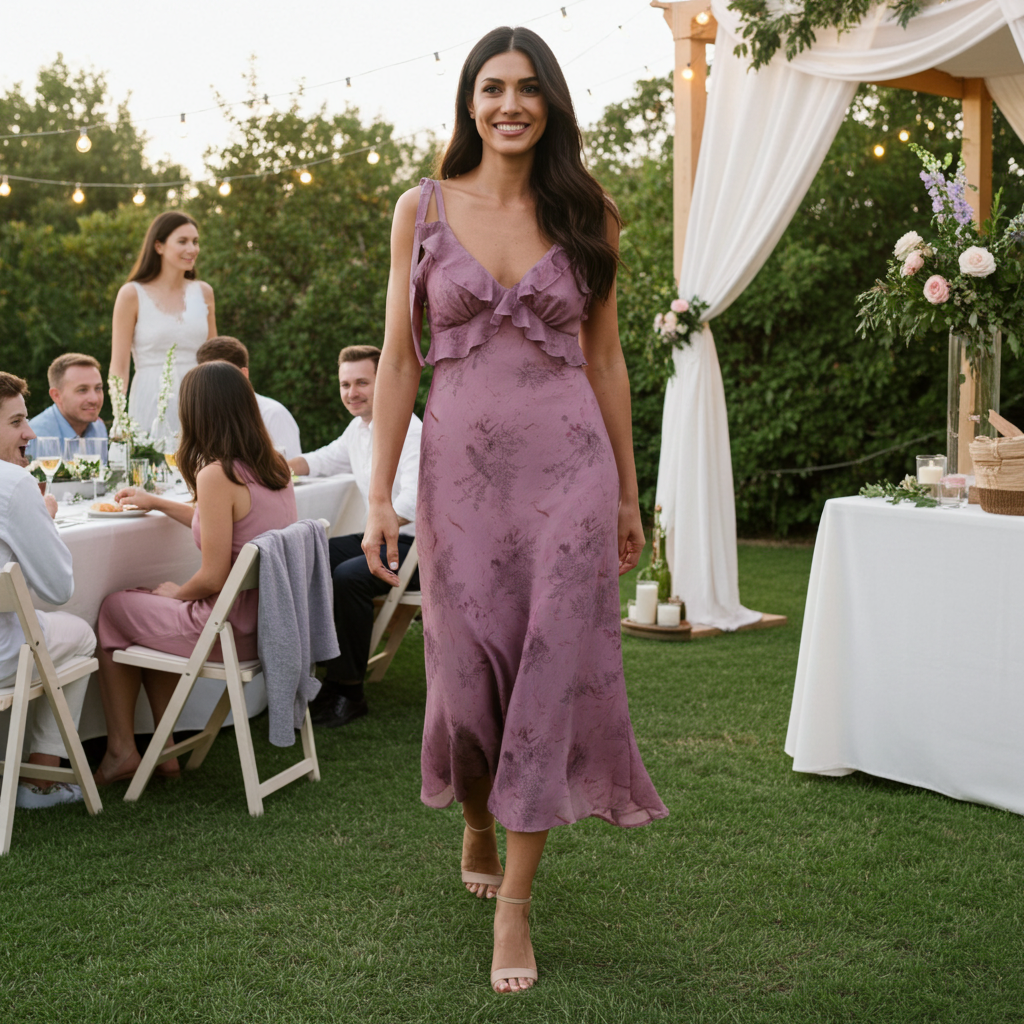 sweet pea tied shoulder midi dress floral purple Sweet Pea Tied Shoulder Midi Dress Floral Blue
