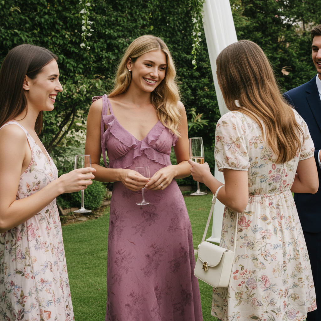 rihoas purple floral ruffle tie strap midi dress endless vacation Elevate your end of summer wardrobe with @rihoas_official. It is the perfect touch of elegance for every escape. Featured here: + Purple Floral Ruffle Tie Strap Midi Dress +