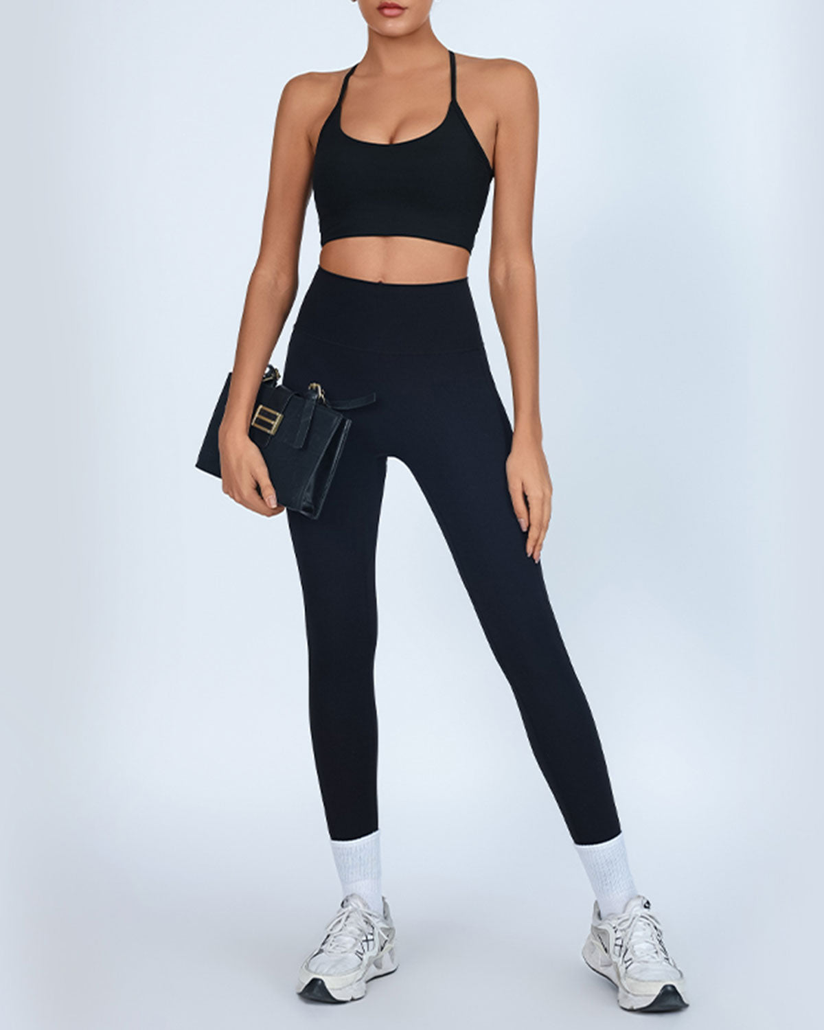 Black High Stretch Yoga Leggings