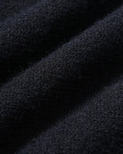 Black Round Neck Knit Cardigan