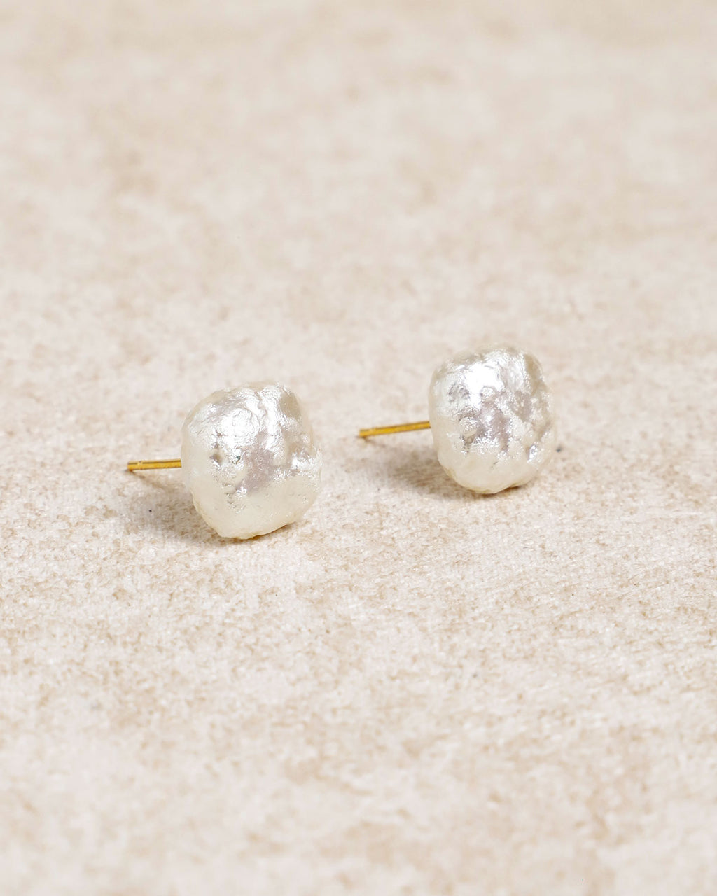 Silver Pearl Earrings