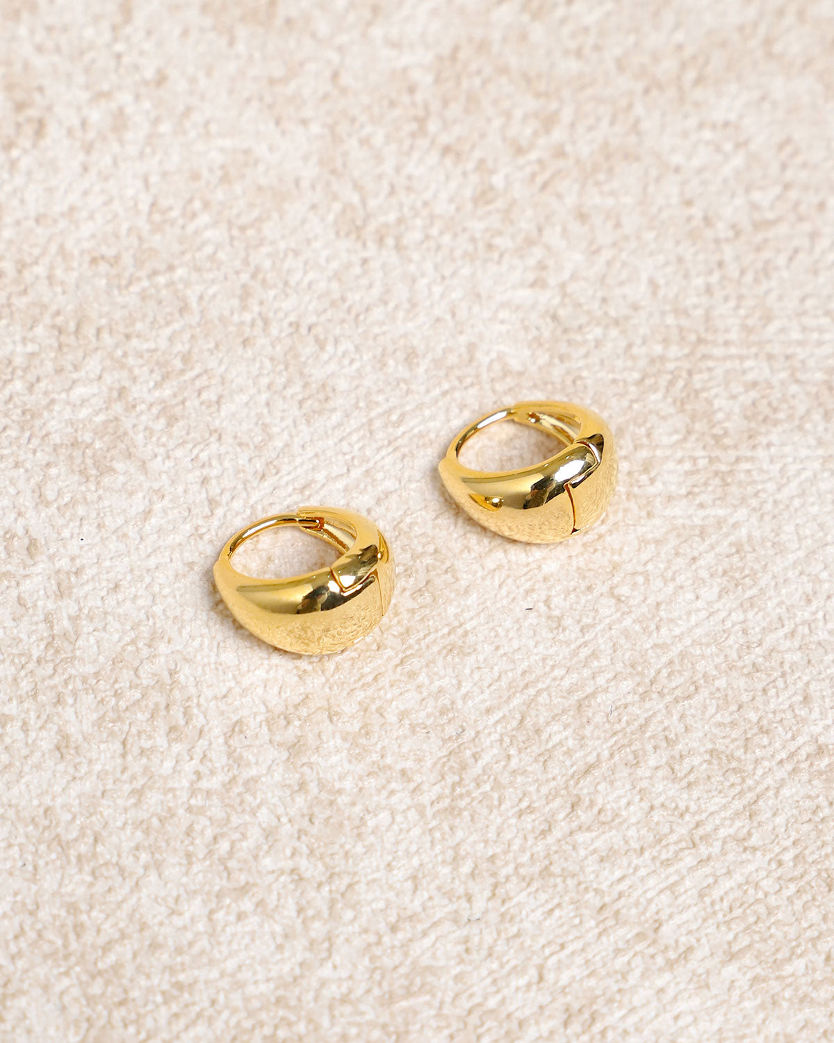 Metal Droplet Earrings