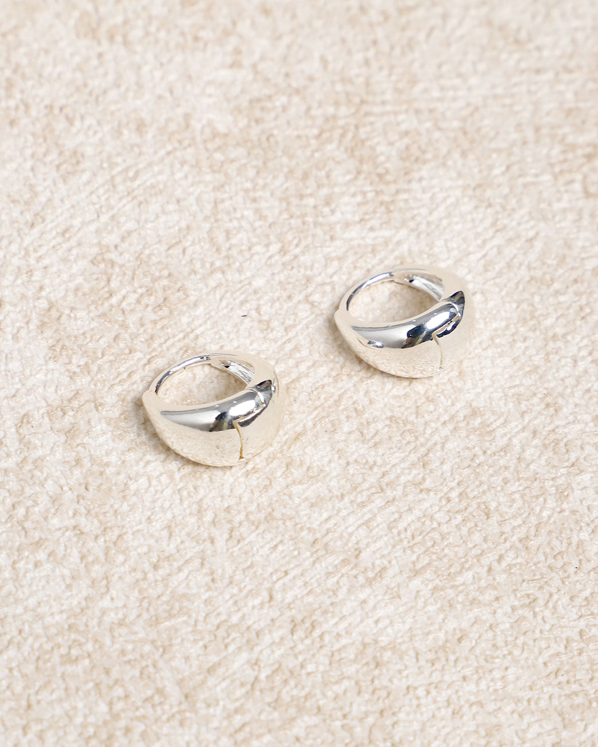 Metal Droplet Earrings