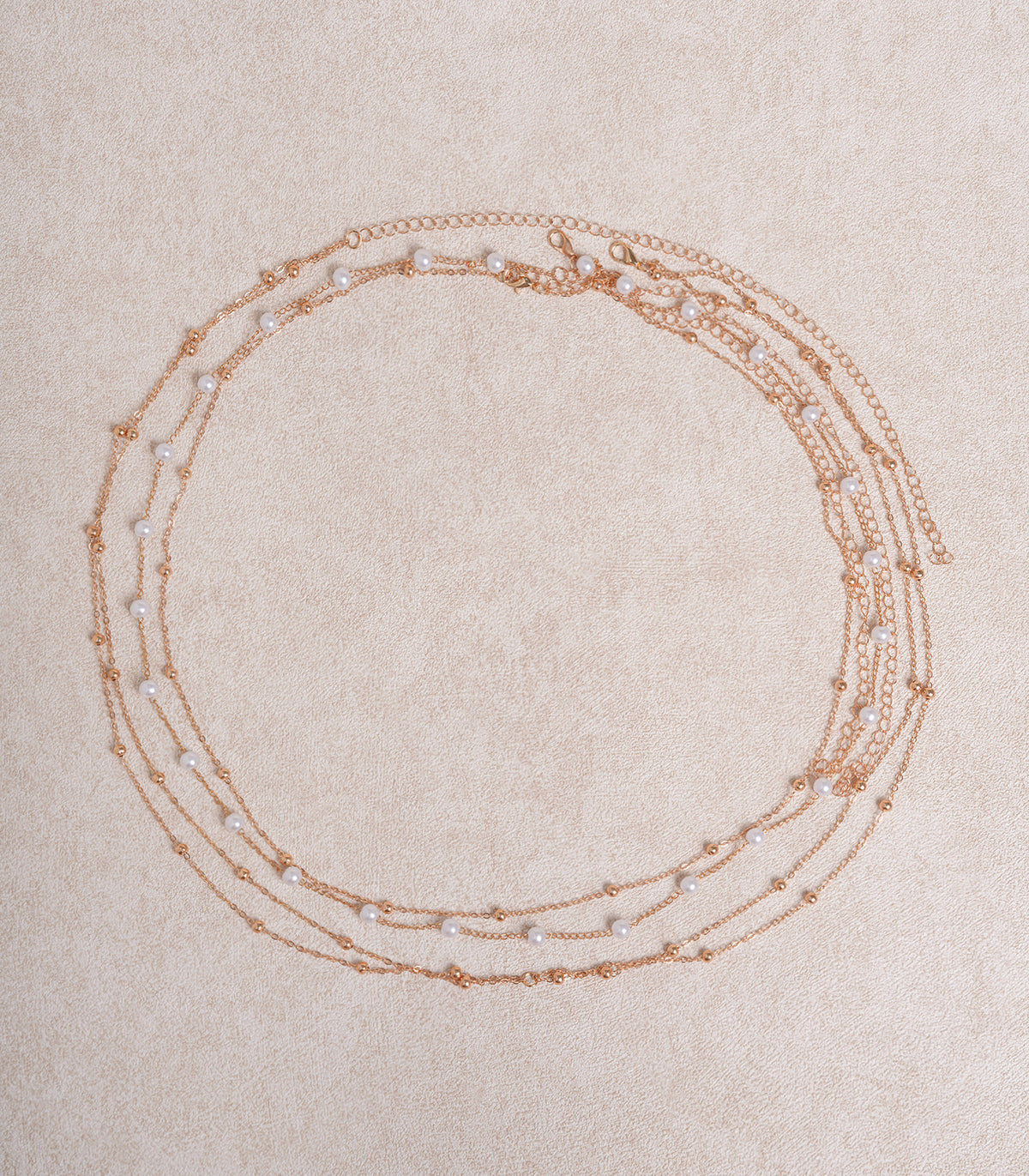 Adjustable pearl waist chain set for women Gold Necklaces - RIHOAS