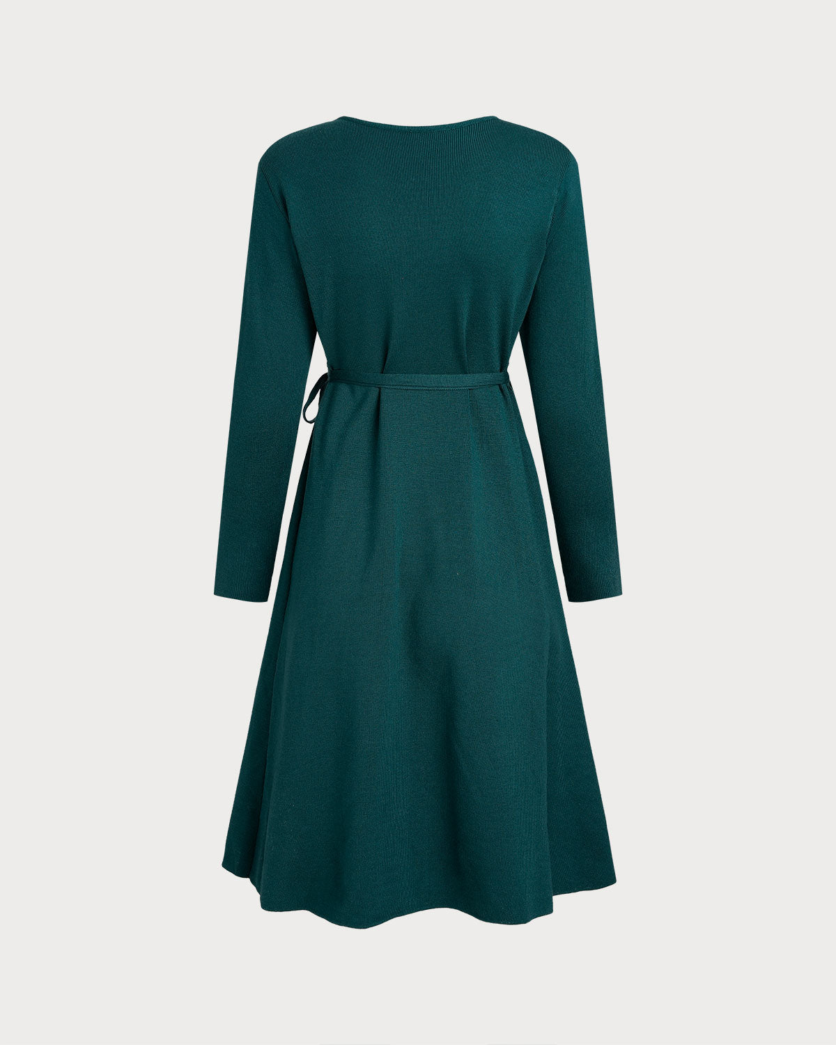 Ladies' Knitted Acrylic Wool Dress Dresses - RIHOAS
