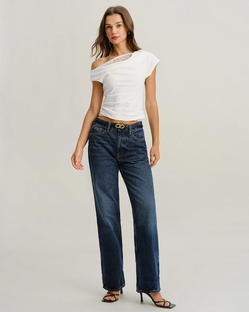 Ladies' knitted cotton Tops Tops - RIHOAS