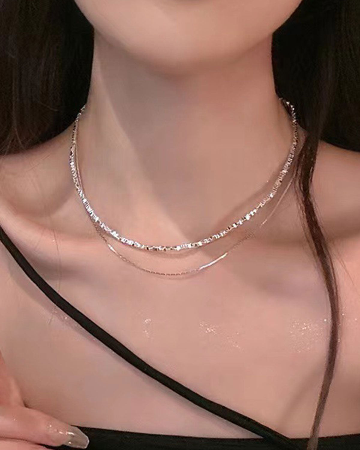 Ladies' Necklaces Silver Necklaces - RIHOAS