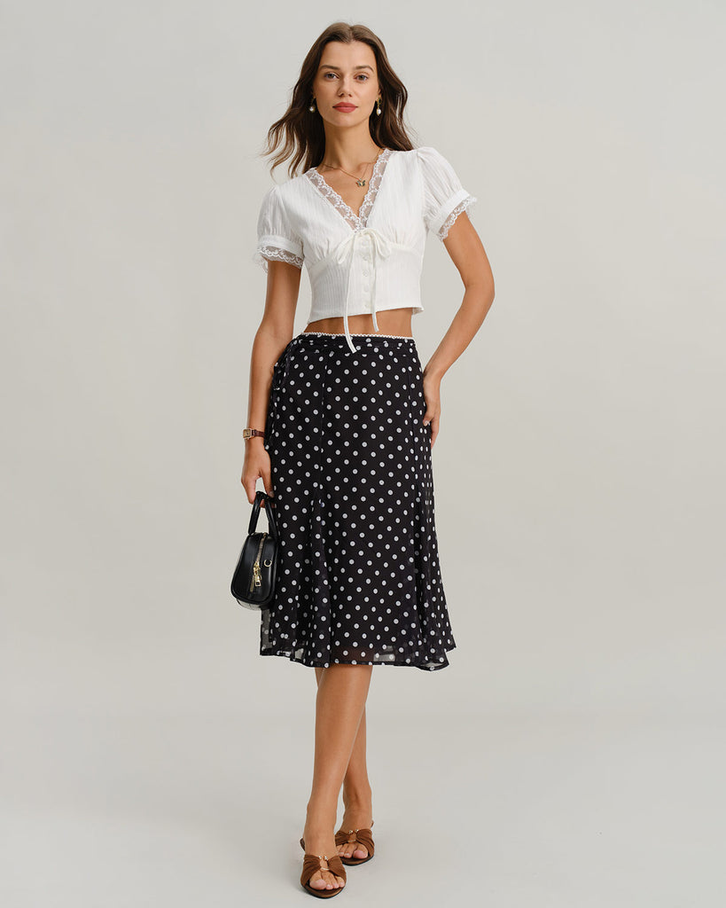 Ladies' woven all-cottonTop Tops - RIHOAS