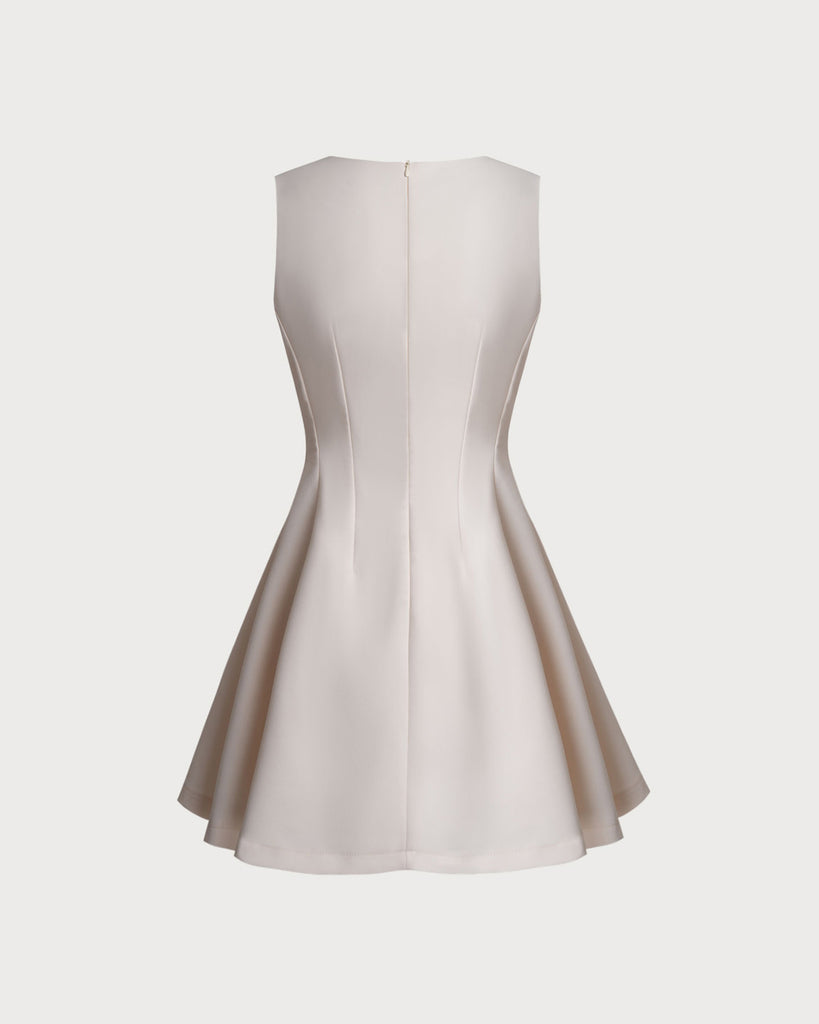 Ladies' woven polyester Mini Dresses Dresses - RIHOAS